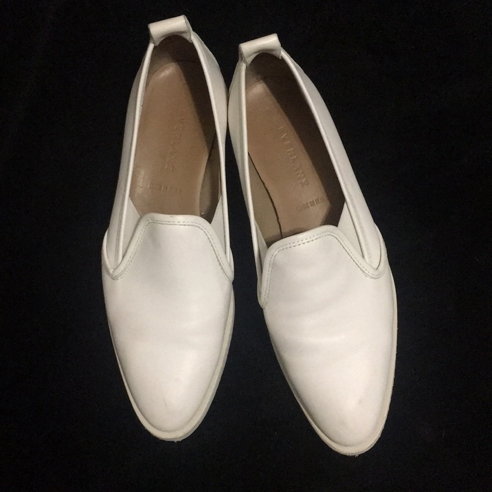 Everlane Leather street shoe - white